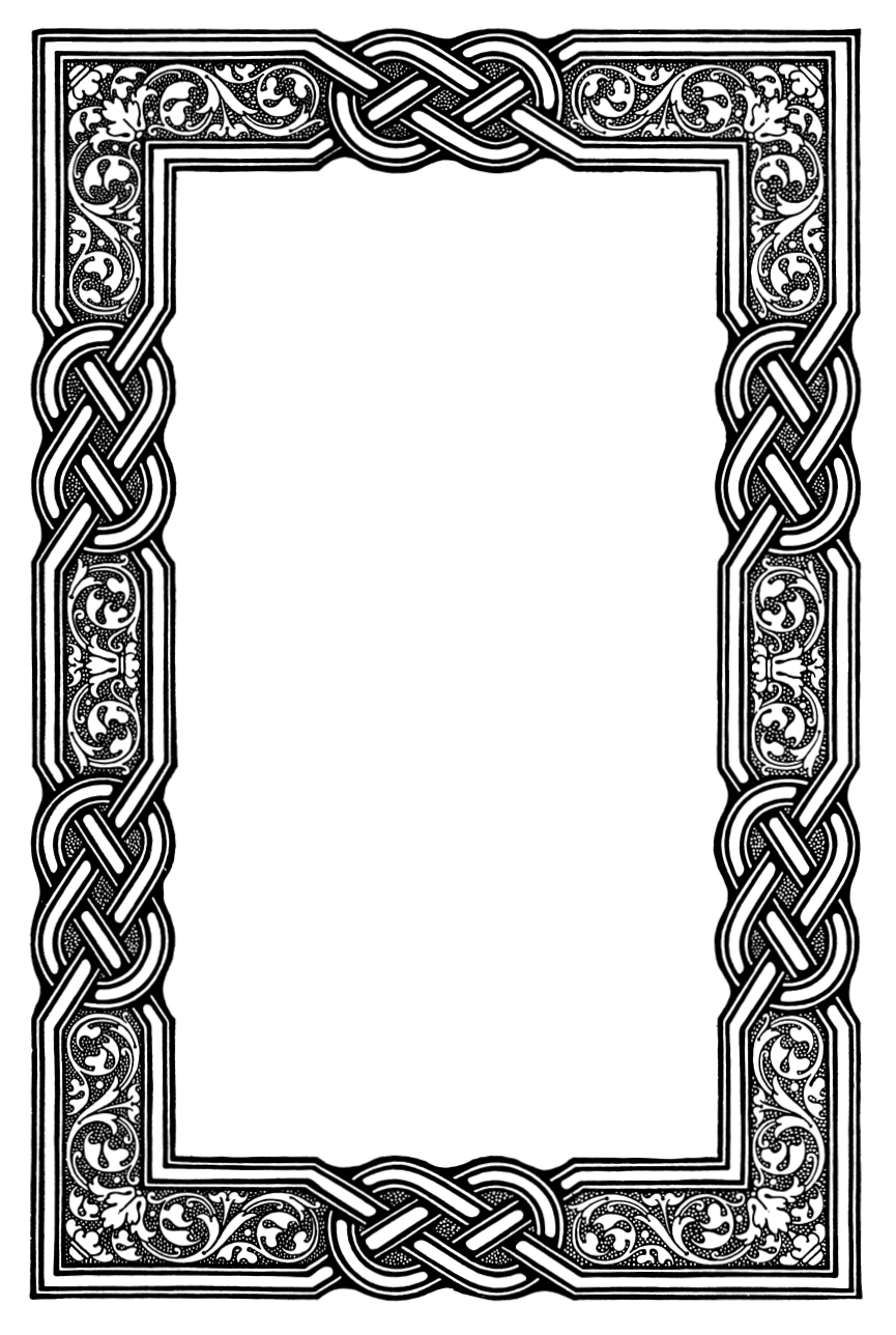 Celtic Knot Border Clip Art