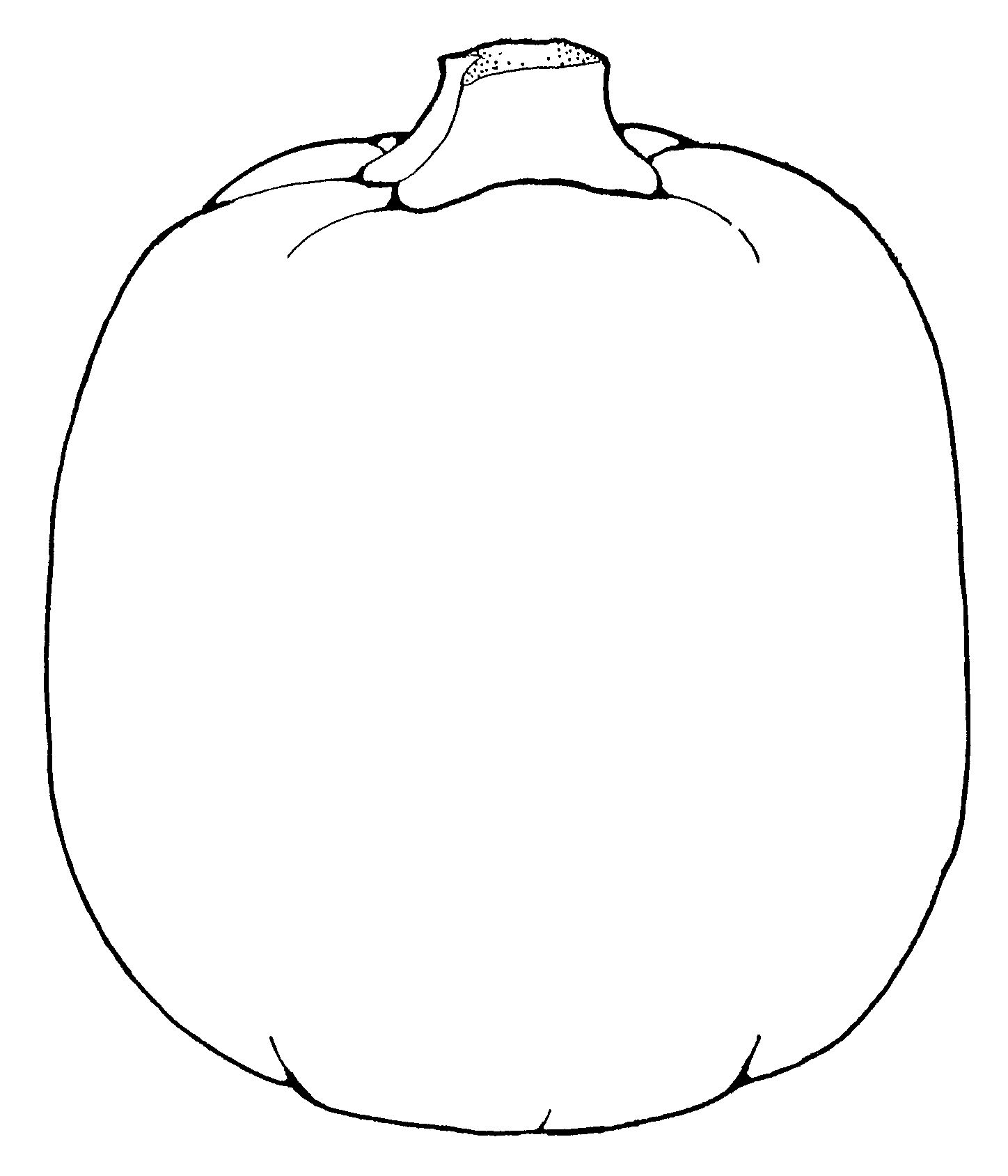 pumpkin clip art free black and white - photo #1