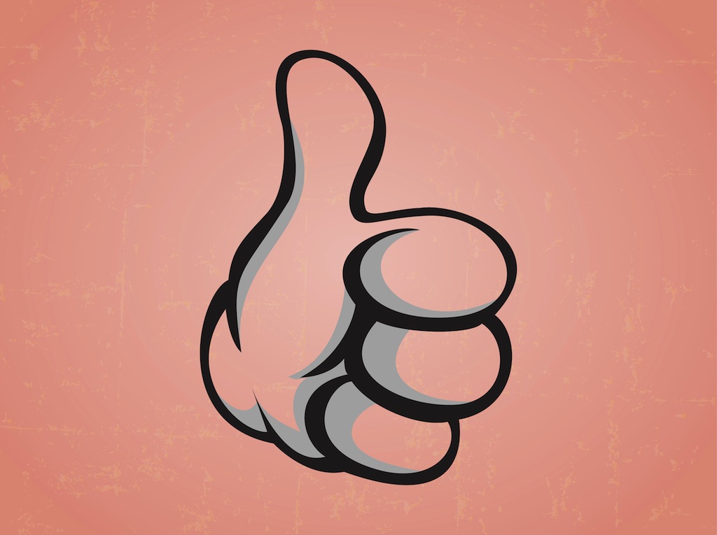 mickey mouse thumbs up clipart - photo #48