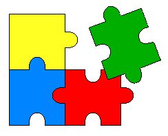 Puzzle Clip Art - Blank Puzzle Pieces - Puzzle Pieces