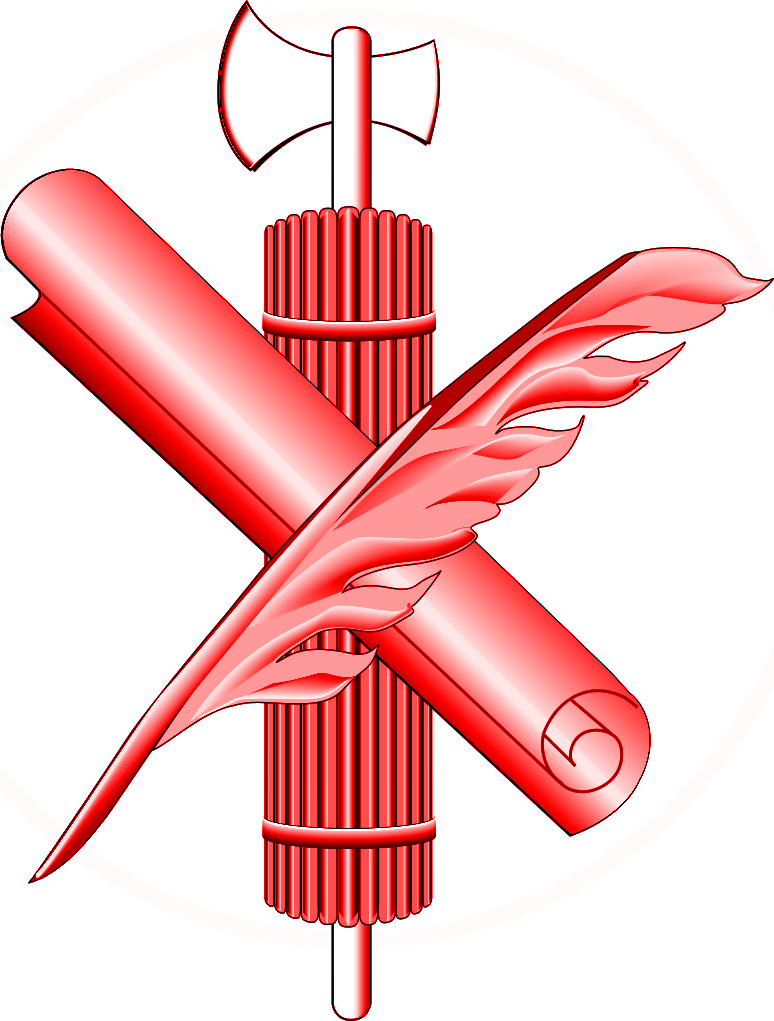 Red fasces-scroll-quill.png