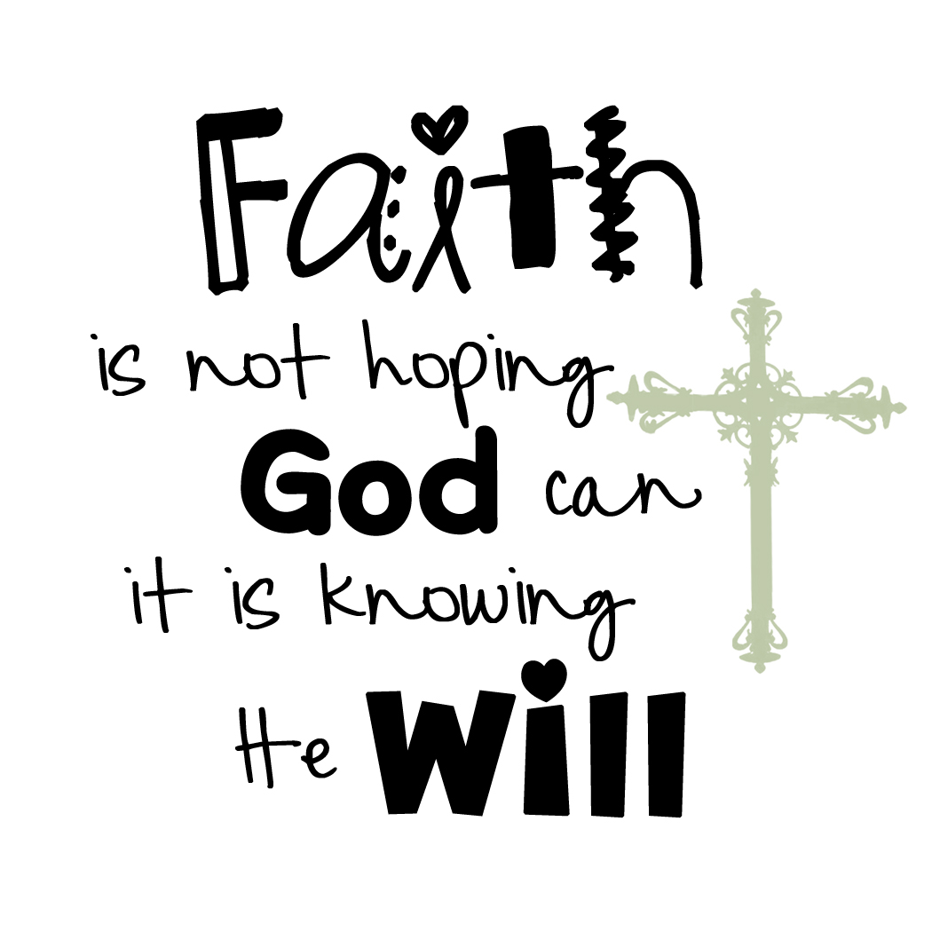 clipart of the word faith - photo #7