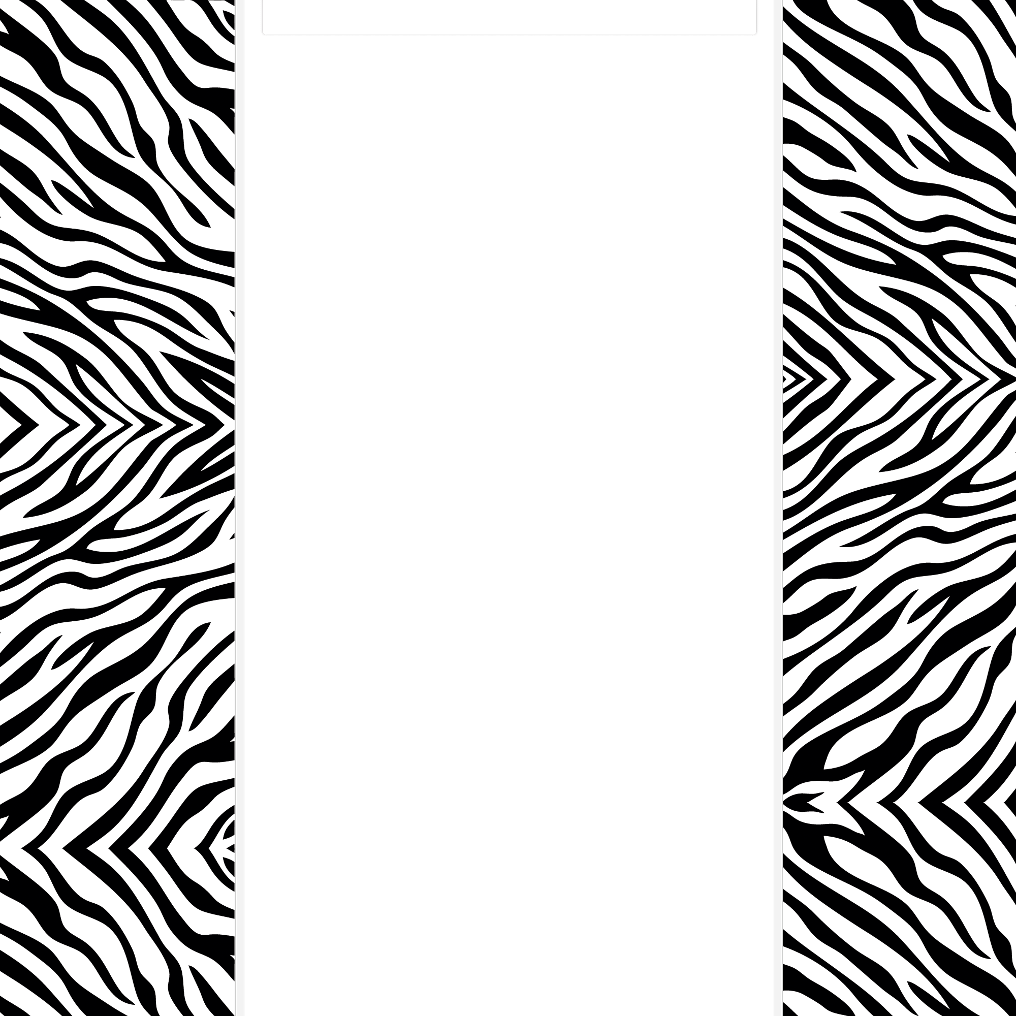 free zebra clipart borders - photo #12