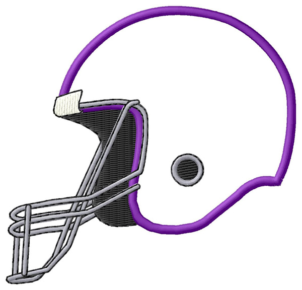 clipart football helmet outline - photo #21