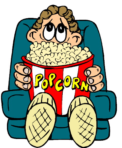 clipart watching movies - photo #4