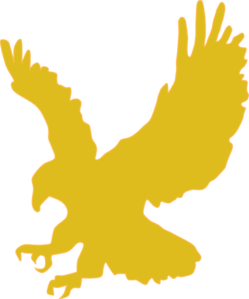 Golden eagle clipart