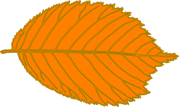 Orange Leaf Clip Art – Clipart Free Download