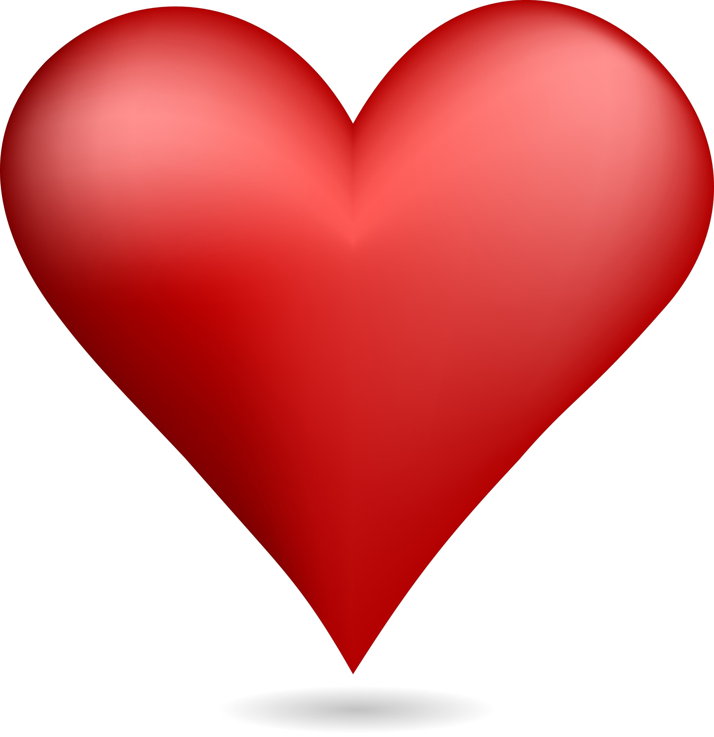 red-heart-images-clipart-best