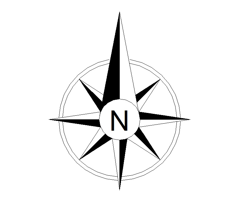 Clipart Compass North Arrow - Clipart 2017