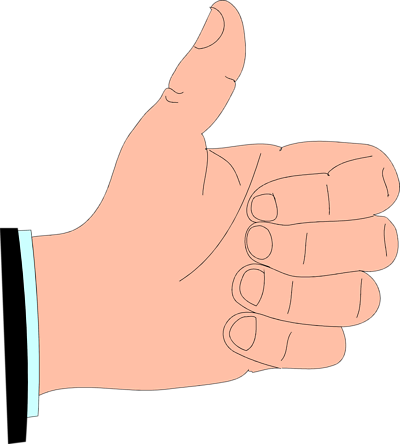 Free Stock Photos | Illustration Of A Cartoon Hand Giving A Thumbs ...