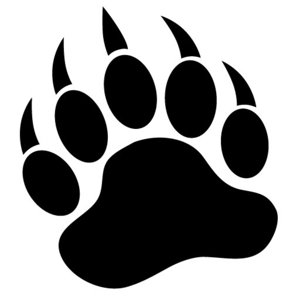 Bear Paw Clip Art Vector Online Royalty Free And Public