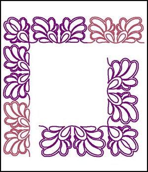 Shop | Category: FEATHER FLOWER | Product: Feather Flower Border 3 ...