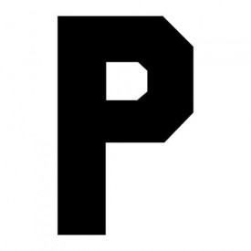 Athletic Block Letter P | Shop | Insta Graphic Systems Product ...