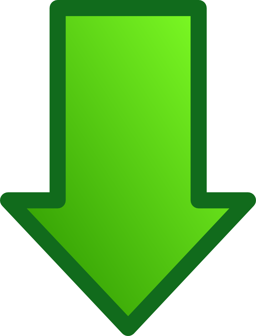 Clip Art: Green Arrows Set 5 scallywag ...