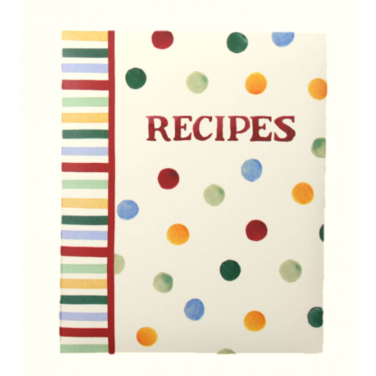 Emma Bridgewater Polka Dot & Stripes Recipe Book - Gifts For Her ...