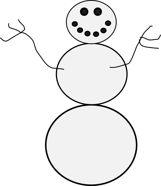 free vector snowman clipart - photo #29