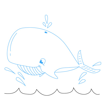 How to Draw a Whale | Fun Drawing Lessons for Kids & Adults