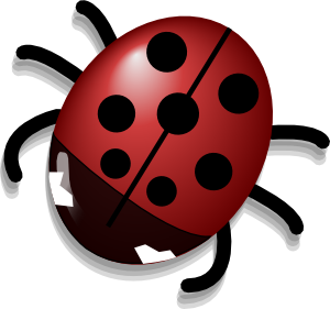 Ladybug clip art Free Vector