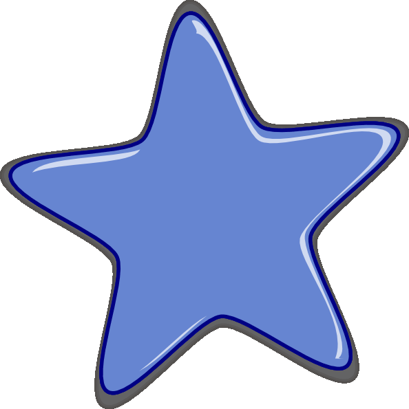 Blue Star Clip Art - ClipArt Best