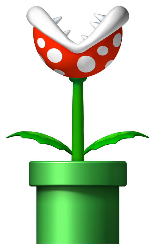 Piranha Plant - Characters & Art - New Super Mario Bros.