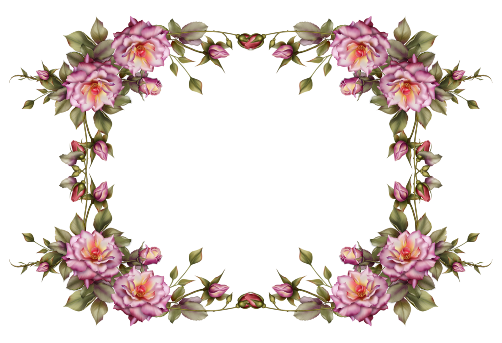 Flower frame by collect-and-creat