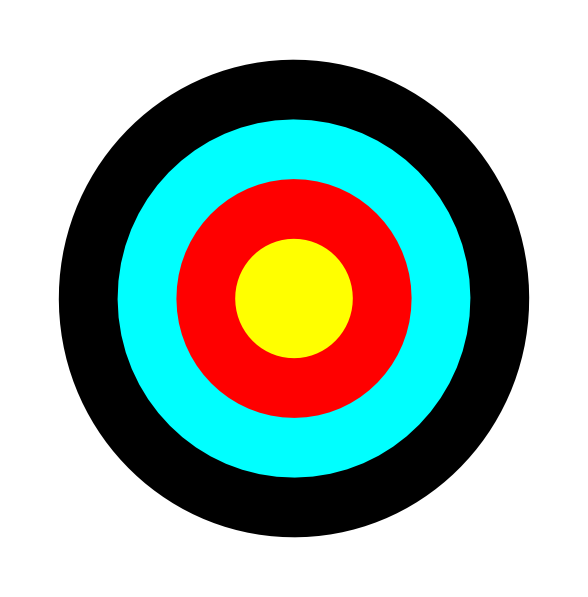 Image of Bullseye Clipart #5625, Printable Bullseye Target ...