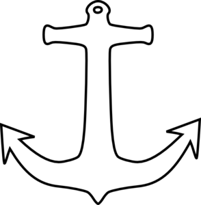 Clipart anchor outline