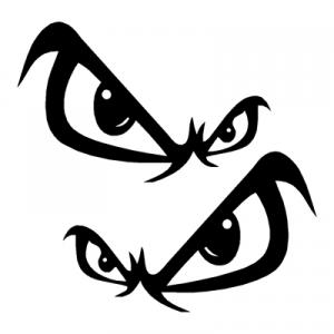 Cartoon Evil Eyes Related Keywords & Suggestions - Cartoon Evil ...