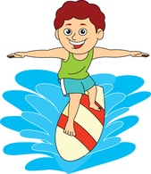 Free Sports - Surfing Clipart - Clip Art Pictures - Graphics ...