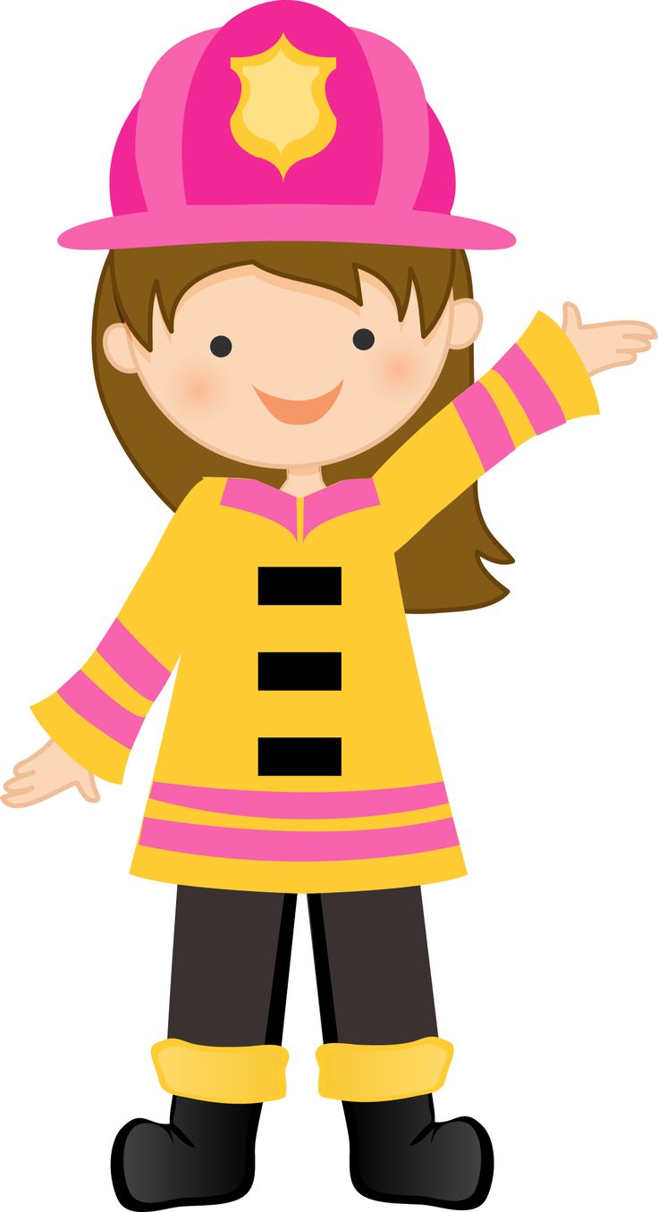 Firefighter Clipart | Girl Clipart ...