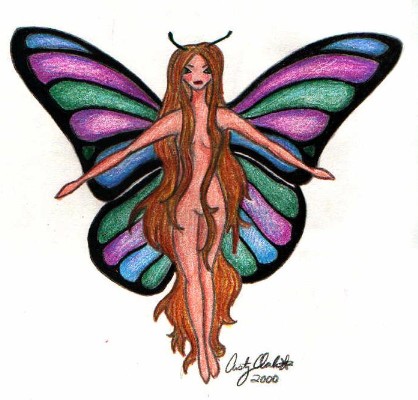 Butterfly Fairy, Cristy Ann Ballard, SciFi Fantasy Art