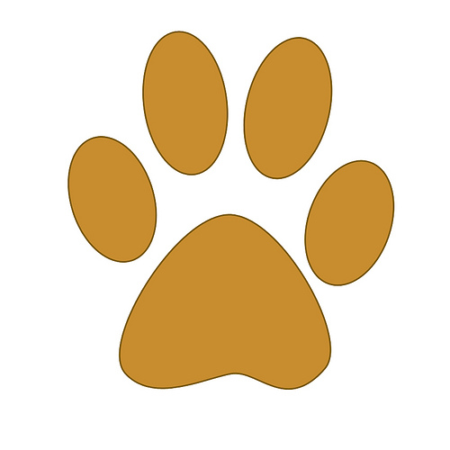 Paw Logo With Du - ClipArt Best