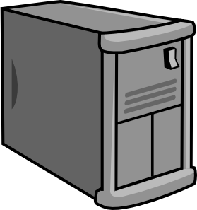 Clipart computer server