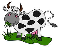 Eating cow clipart
