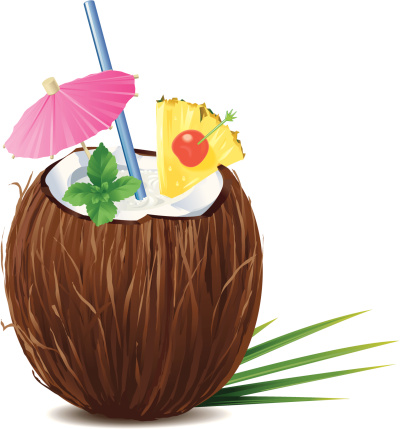 Coconut Milk Clip Art, Vector Images & Illustrations