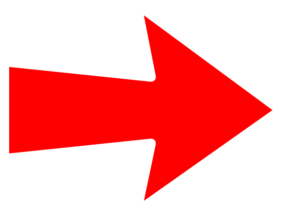 Red arrow transparent clipart
