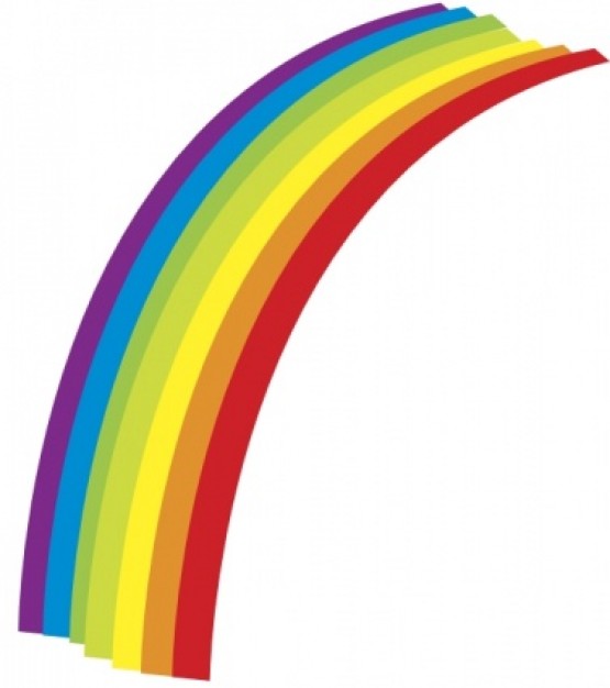 Rainbow clip art | Download free Vector