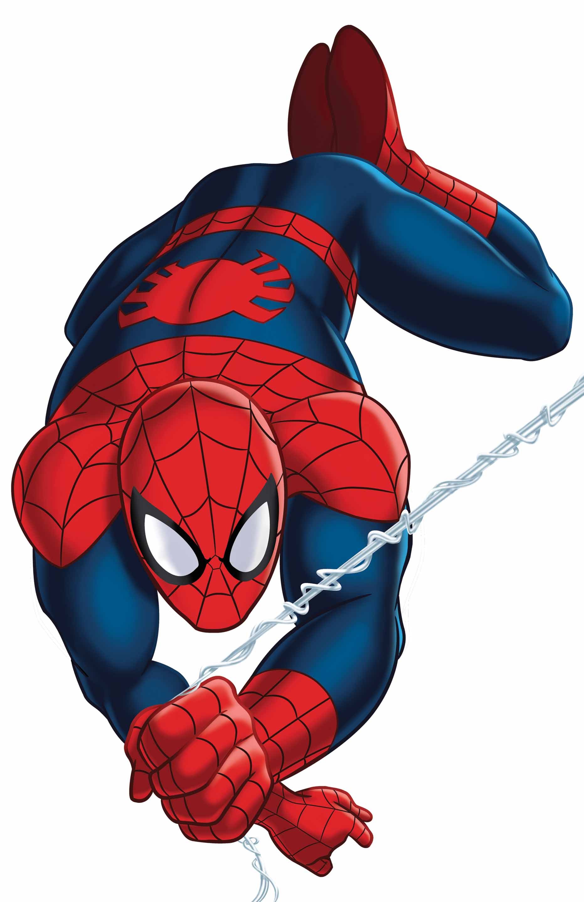 spiderman clipart free-