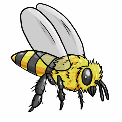 Best Flowers For Bees Clipart
