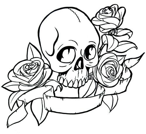 Coloring Pages Hearts And Roses - Petalbum.net