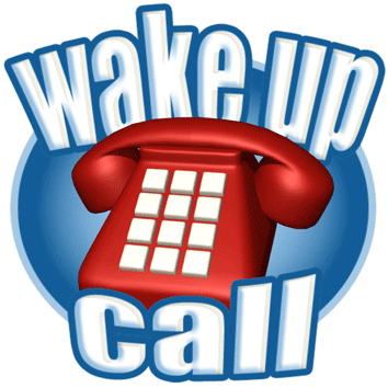 Wake Up Call Clipart