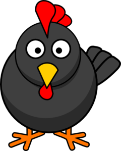 Animated rooster clipart