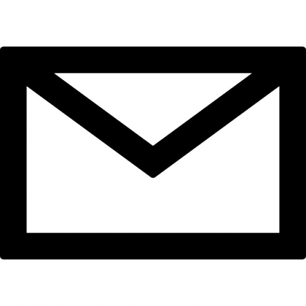 Email envelope outline Icons | Free Download