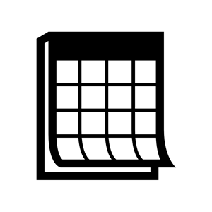 Free calendar icon vector clipart