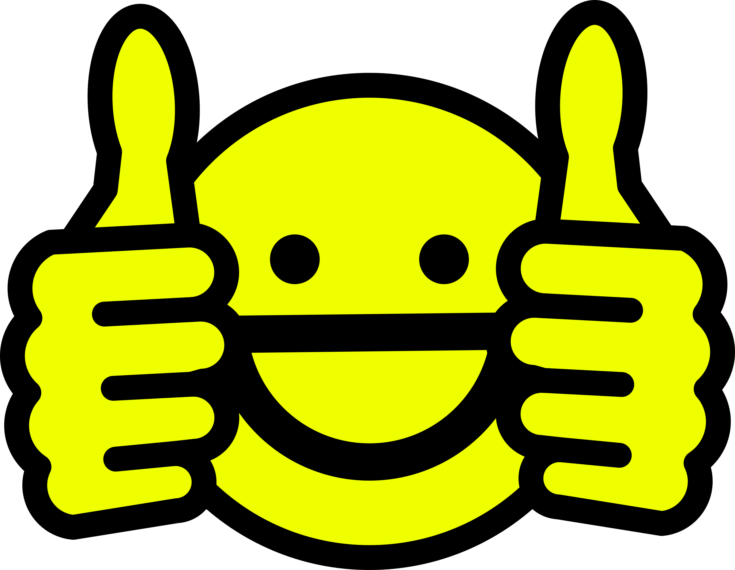 Clipart - Awesome Face Smiley