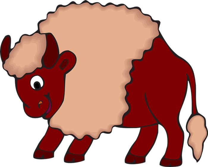 Free to Use & Public Domain Bison Clip Art