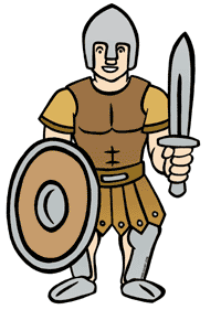 Free LDS Whle Armor of God Clipart