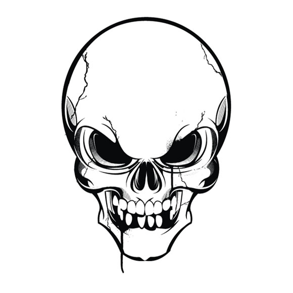 skull clipart free download - photo #4