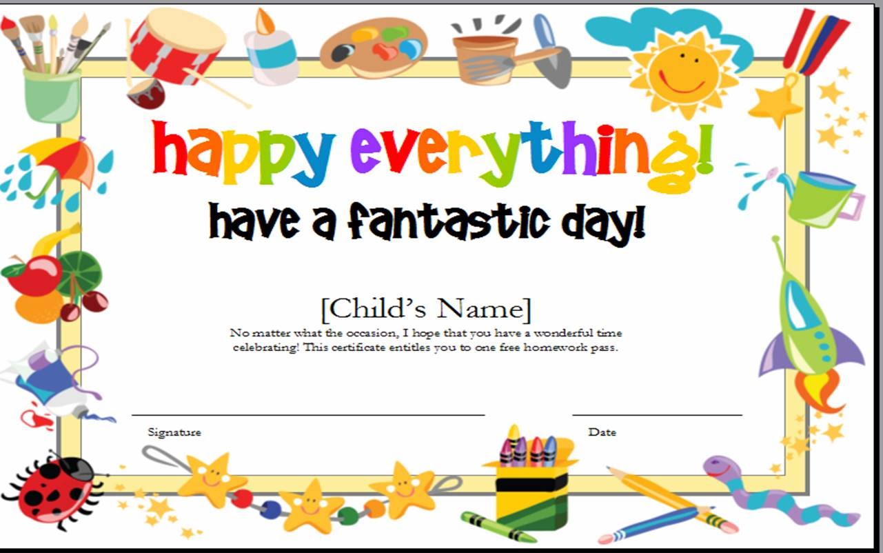 free clipart birthday gift certificate - photo #2