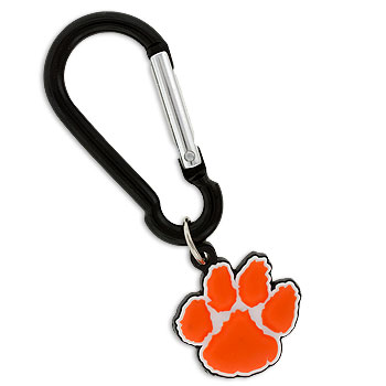 Clemson Tiger Paw Key Chain